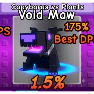 5x VOID MAW CAPYBARA |RANDOM DPS | CAPYBARAS VS PLANTS | INSTANT DELIVERY