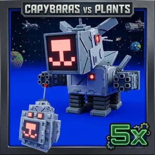 5x ROBOT CAPYBARAS | RANDOM DPS | CAPYBARAS VS PLANTS | INSTANT DELIVERY | ROBLOX