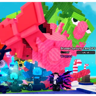 9.6KG SEMI TITANIC WRAPPED BRUSSEL SPROUT 2.8M DPS NEW MUTATION MAX LEVEL