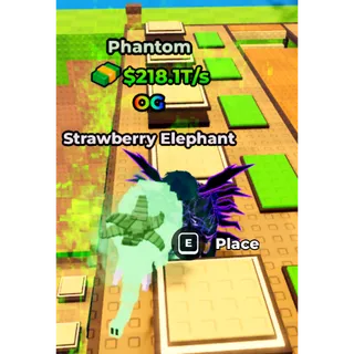 PHANTOM STRAWBERRY ELEPHANT 218.1T/S OG MAX LEVEL | KICK A LUCKY BLOCK