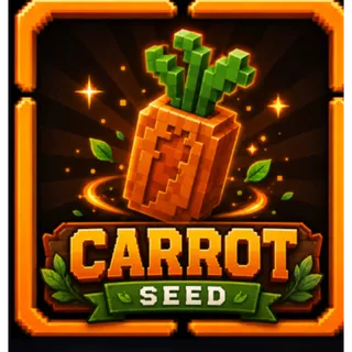 10000x/10K CARROT SEED | GROW A GARDEN 2 | GAG 2 | INSTANT DELIVERY