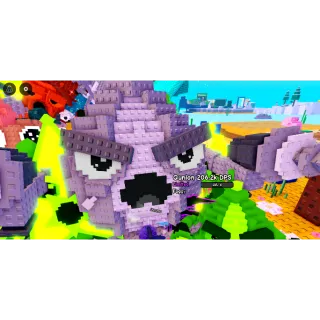 5.5KG HUGE FOGGY GUNION 206.2K DPS LEVEL 4 LIMITED PLANTS VS BRAINROTS