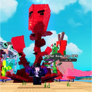 11.3KG TITANIC RUBY WINTER ROSE (1.2M DPS/ LVL 10) LIMITED PLANT