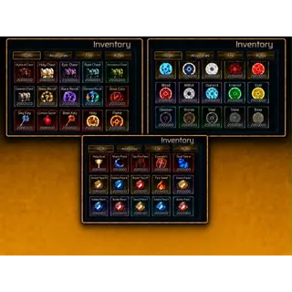 100K EACH ITEMS IN THE PHOTO BROKEN BLADE STARTER BUNDLE  