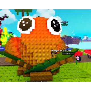 5.5KG HUGE GOLD MANGO 84.3K DPS LEVEL 1 PLANTS VS BRAINROTS
