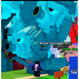 19KG COLOSSAL FROZEN BRUSSEL SPROUT 4M DPS MAX LEVEL RARE KG 