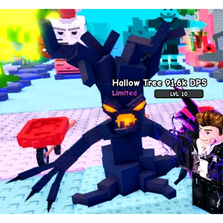 RARE HOLLOW TREE CLEAN 91.6K DPS MAX LEVEL COLLECTORS PLANT 