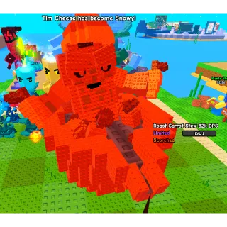 8KG HUGE SCORCHED ROAST CARROT STEW LIMITED PLANT EVENT