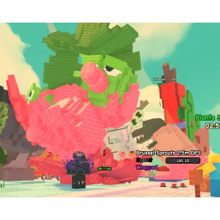 8.5KG HUGE WRAPPED BRUSSEL 2.5M DPS MAX LEVEL NEW MUTATION