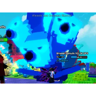 10.5KG TITAN ELECTRIFIED BRUSSEL SPROUT NEW PLANT