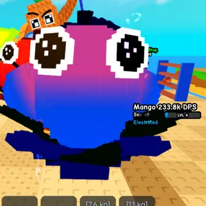 HUGE Electrified Mango 327.3k dps (6.1 kgs/lvl 6)  Plants vs Brainrots PVB ROBLOX