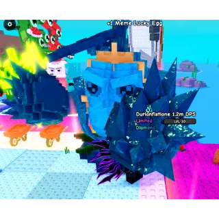 8.8KG HUGE DIAMOND DURIANFISTIONE 1.2M DPS MAX LEVEL RARE LIMITED PLANT