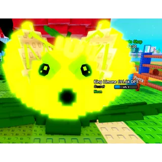 4.6KG SEMI HUGE NEON KING LIMONE 191.6K DPS LEVEL 1 PLANTS VS BRAINROTS