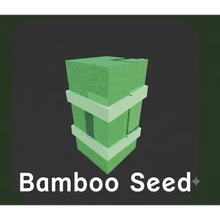 500x BAMBOO SEED | GROW A GARDEN 2 | GAG 2 | FAST DELIVERY