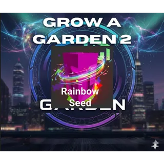 20X RAINBOW SEED | GROW A GARDEN 2 | GAG 2 | FAST DELIVERY