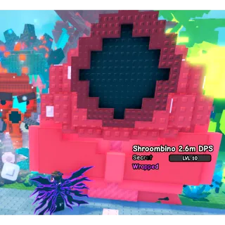 14KG SEMI TITAN WRAPPED SHROOMBINO 2.6M DPS MAX LEVEL NEW MUTATION RARE 