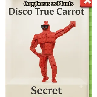 RAINBOW DISCO TRUE CARROT 72-150K/S |MONEY MAKER- CAPYBARAS VS PLANTS