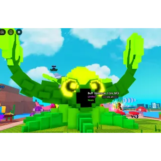 10.2KG TITANIC NEON BUFF SPINACCIO (1.5M DPS / LEVEL ) LIMITED PLANT PLANTS VS BRAINROTS