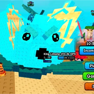 HUGE Frozen King limone 5.8kg 386.6K dps (5.8kg/lvl3)  Plants vs Brainrots Roblox