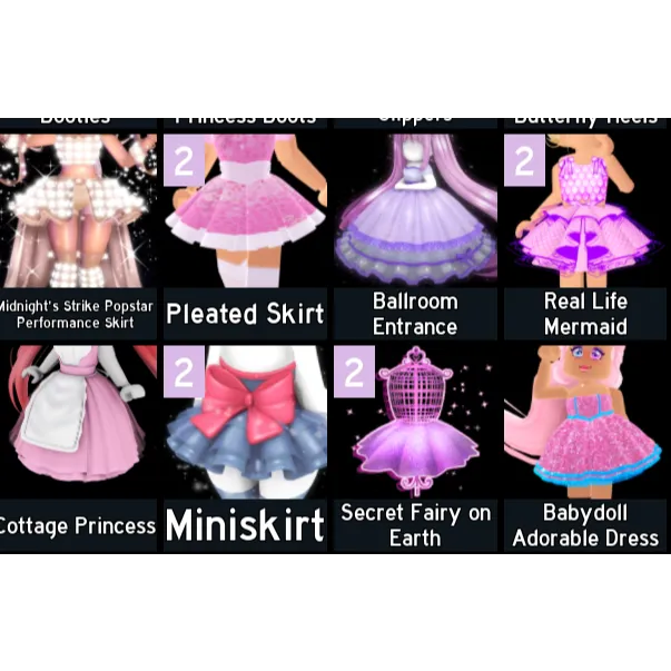 Accessories RH SKIRTS Royale High Game Item Gameflip