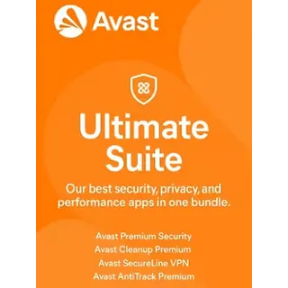 Avast Ultimate Bundle 1 Device 1 Year Key GLOBAL