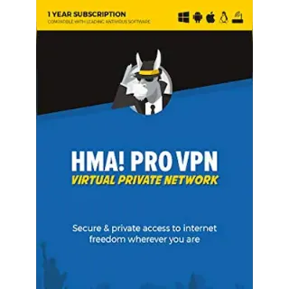 HMA! Pro VPN 1 Year HMA! Key GLOBAL