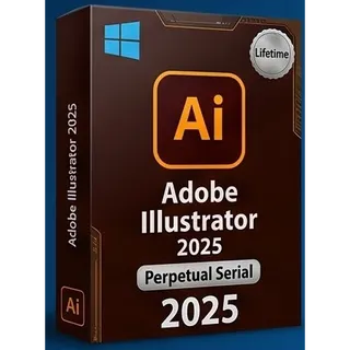 Adobe Illustrator 2025 Windows Only | Perpetual Lifetime Key 🎨