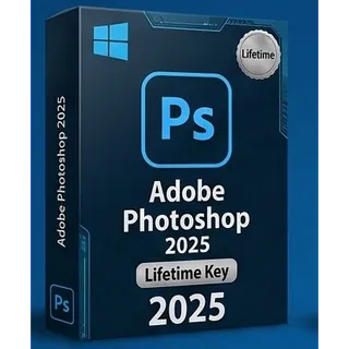 Adobe Photoshop 2025 Windows Only | Lifetime Perpetual License 🖼️