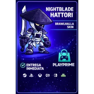🗡️ Nightblade Hattori – Brawlhalla Skin