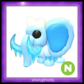 Neon Snowy Mammoth