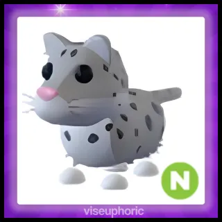 Neon Snow Leopard