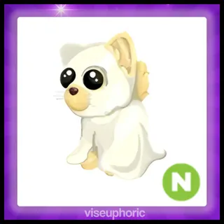 Neon Ghostly Cat