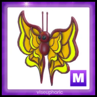 Mega Amber Butterfly