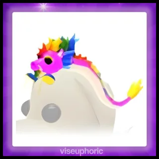 Rainbow Dragon Hat