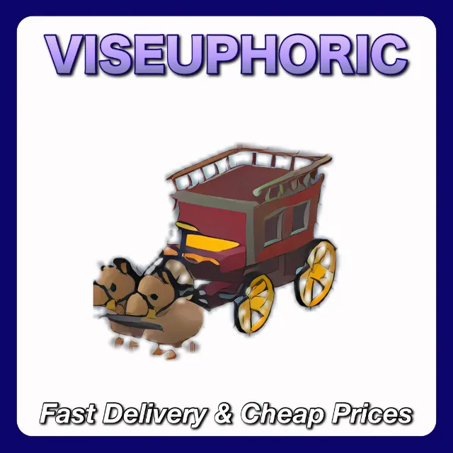 Horse and Carriage - Adopt Me Game Item - Gameflip