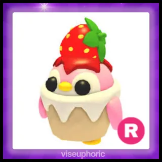R Strawberry Penguin