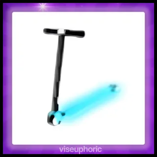 Neon Blue Scooter 