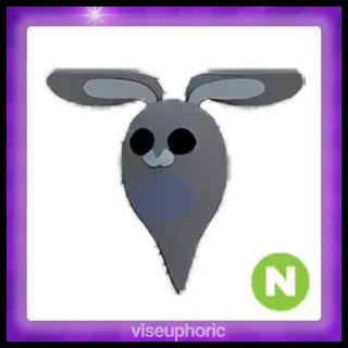 Neon Ghost Bunny