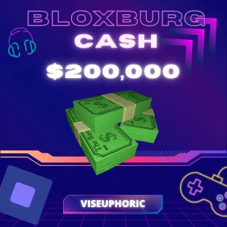 200K Bloxburg Cash