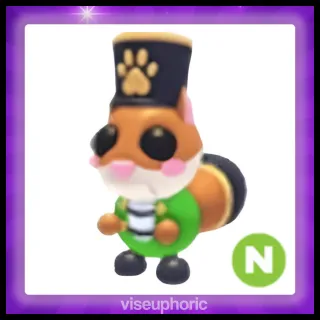 Neon Nutcracker Squirrel