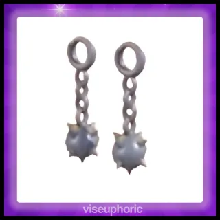 Ball and Chain Earrings