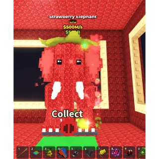 🐘🍓500M STRAWBERRY ELEPHANT 3 IN STOCK CURRENTLY FAST DELIVERY & EFFICIENT SERVICE