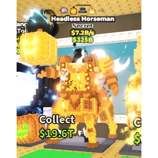 🪙🐴 Gold Headless Horseman [💲 7.2B/s ] + Fast & Efficient Delivery