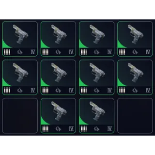 10x Burletta IV I Blue Attach 100%Dura