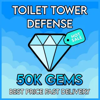 Toilet Tower Defense Gems