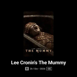 Lee Cronin's The Mummy