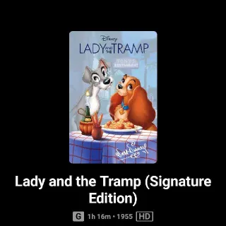 Lady and the Tramp