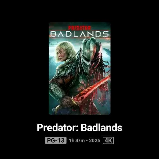 Predator Badlands