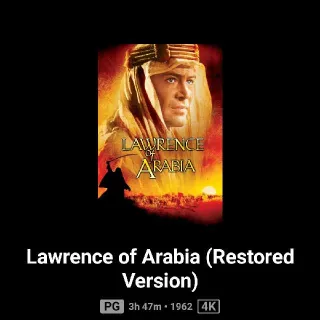Lawrence of Arabia