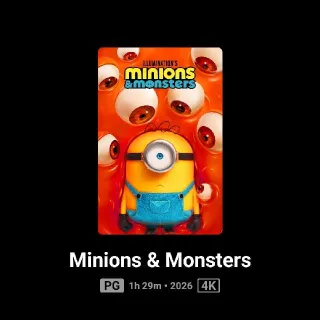 Minions & Monsters
